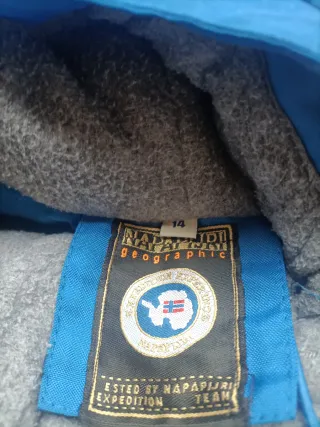 Chaqueta Napapijri niño Talla 14 Azul