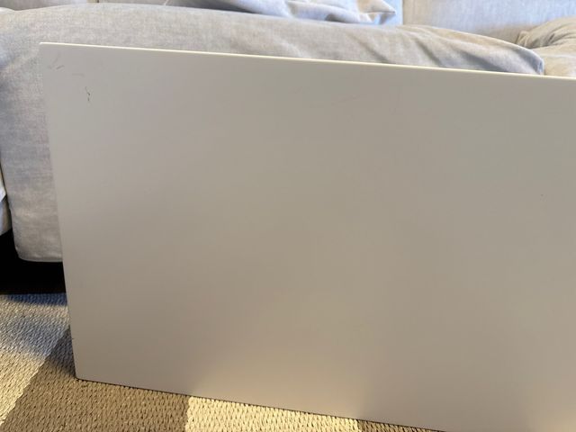 Cabecero de madera maciza blanco