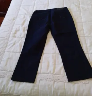 Pantalón mujer Zara Woman azul