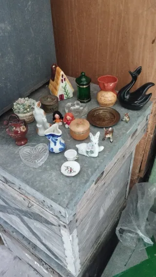 Lote de figuras decorativas