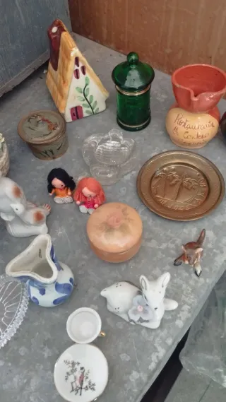 Lote de figuras decorativas