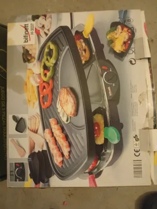 Plancha y Raclette Bifinett H-3037