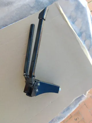 Pie de bicicleta negro