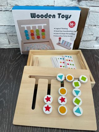 Juego de mesa de madera Wooden Toys
