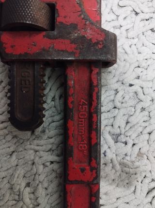 Llave de tubo 450mm / 18