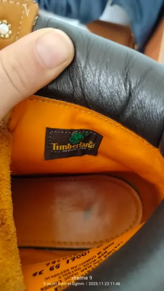 Scarponcini Timberland uomo vera pelle senape