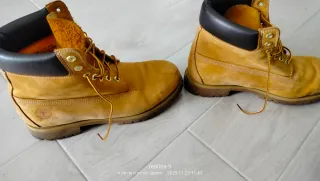 Scarponcini Timberland uomo vera pelle senape