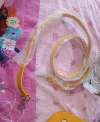 Borsa a secchiello gialla