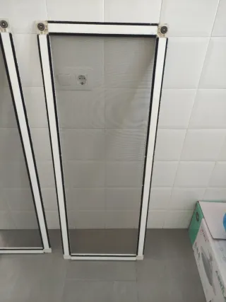 Mosquiteras blancas (2 unidades)