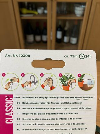 2 accesorios para el riego de plantas Blumat