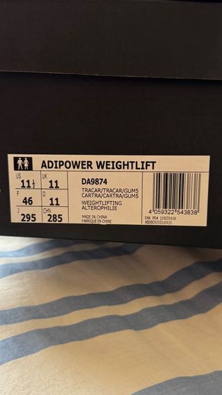 Adidas Adipower Halterofilia/CrossFit Talla 46