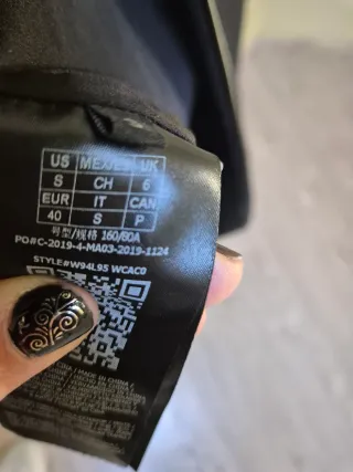 Cappotto Guess nero in lana