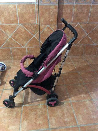 Carro Tuc Tuc rosa mas bolso