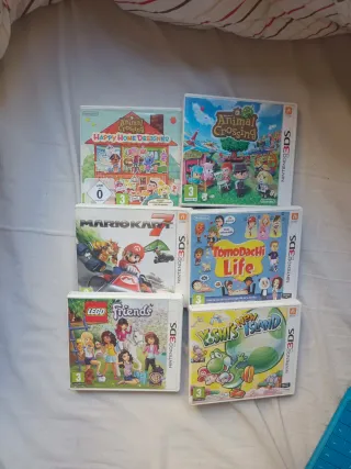 Lote Juegos Nintendo 3DS