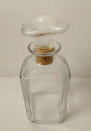 Bottiglia vintage in vetro per Whisky