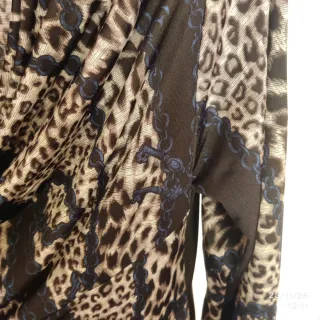 Vestido corto animal print ESPERANCE