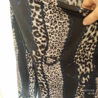 Vestido corto animal print ESPERANCE