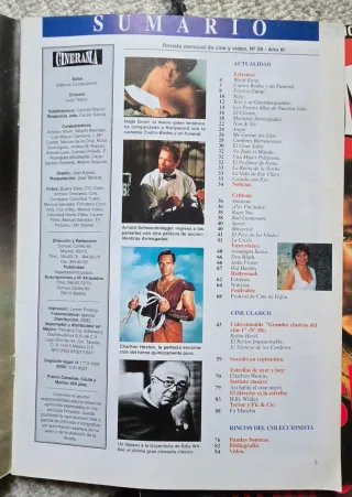 Revista Cinerama. Año 1994.