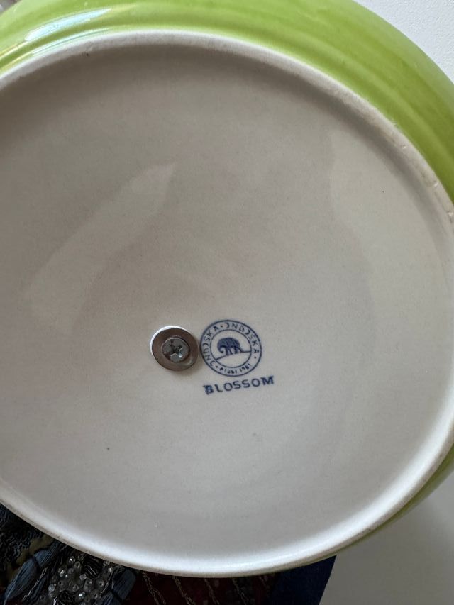 Plato de dos pisos Indiska floral