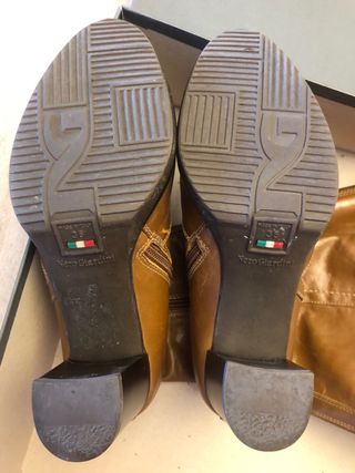 Botas de cuero NeroGiardini Marrón