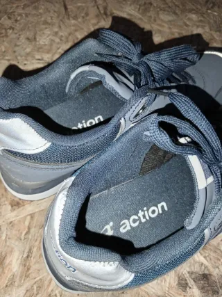 Scarpe da ginnastica Action blu/grigie taglia 44