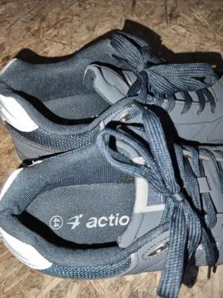 Scarpe da ginnastica Action blu/grigie taglia 44
