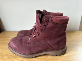 Botas Timberland burgundy, impermeables Talla 41.5