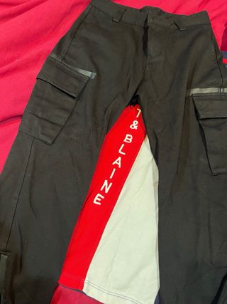 Conjunto pantalón cargo Boss y camiseta 14