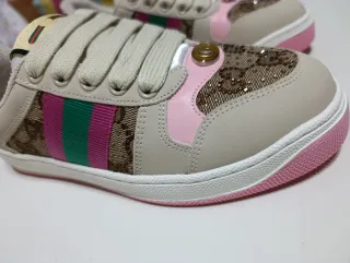 Zapatillas Gucci Beige y Rosa