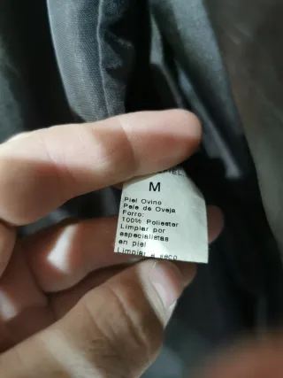 Blazer piel marrón hombre