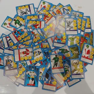 100 Cards de la Colección DC Universe Carrefour