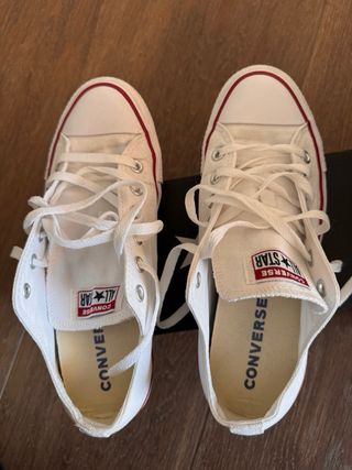 Zapatillas Converse All Star Mujer Blancas