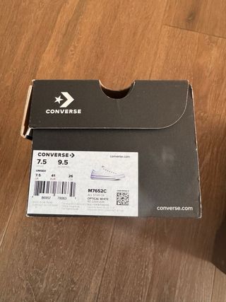 Zapatillas Converse All Star Mujer Blancas