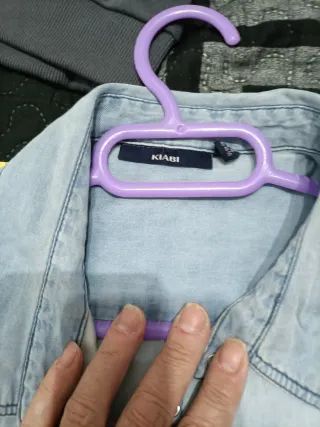 Camisa vaquera Kiabi Talla L Mujer