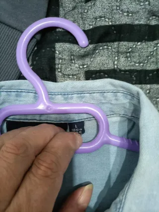 Camisa vaquera Kiabi Talla L Mujer