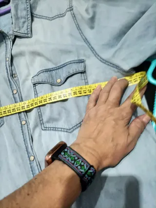 Camisa vaquera Kiabi Talla L Mujer