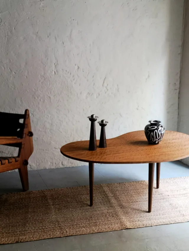 Mesa boomerang Francia - Vintage 1950s