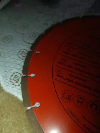 Disco Diamante Werkzeyt 230x22,23mm MPA Test