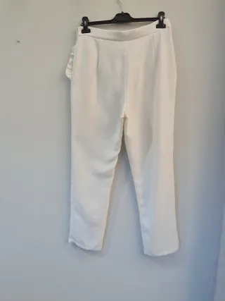 Pantalón blanco fiesta talla 42