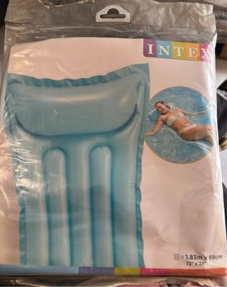 2 Colchoes Insuflaveis Intex Rosa