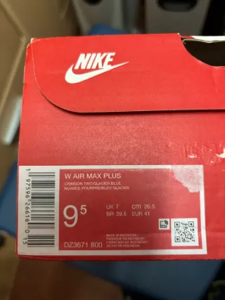 Nike Air Max Plus Crimson Tint