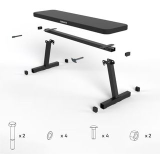 Banco de pesas plegable/ Banco musculación