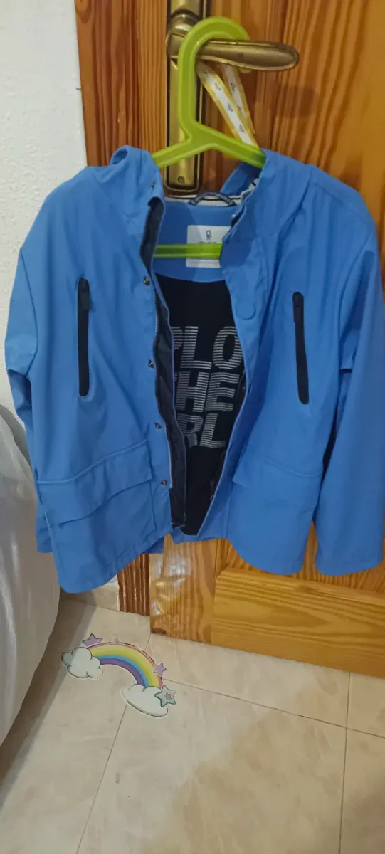 Chaqueta infantil azul