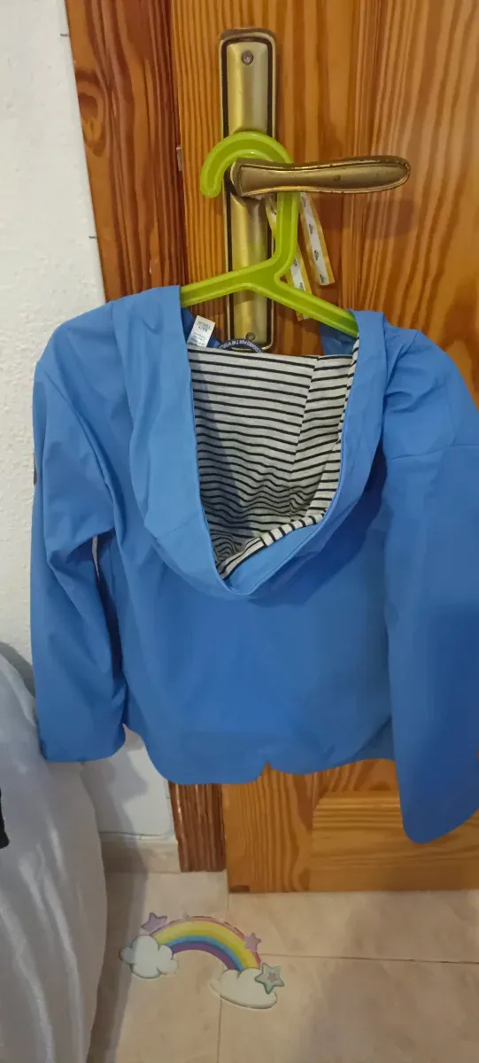 Chaqueta infantil azul