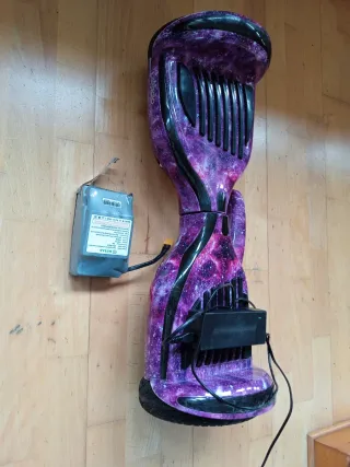 Patinete hoverboard para piezas.bateria agotada