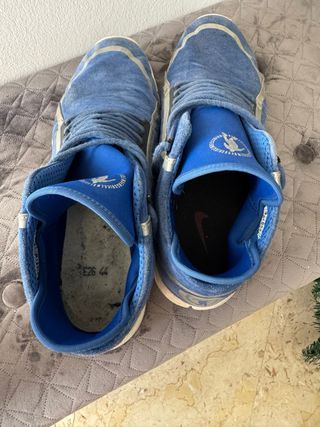 Scarpe sportive uomo blu e argento