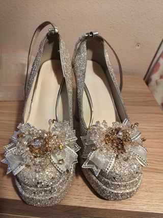 Zapatos de tacón de lujo para boda