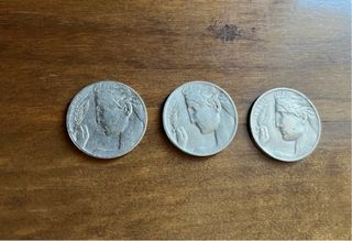 Lotto 3 Monete 20 Centesimi Regno d'Italia