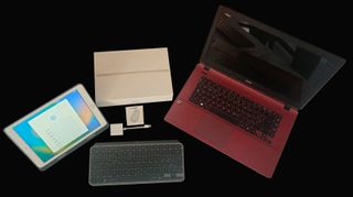 iPad 5ª Gen + Portátil Acer + Accesorios