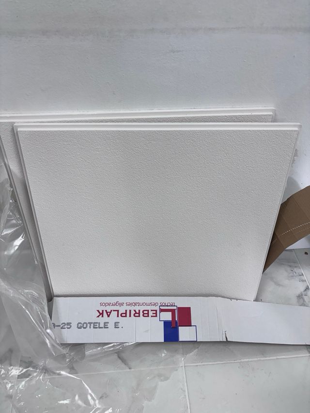 Placas de escayola para techo 60X60